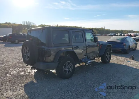 2019 Jeep Wrangler Unlimited Sport S 4X4 из США, поврежденный, VIN 1C4HJXDG3KW615822